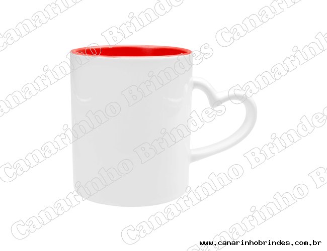 Caneca Corao Ala branca- 1012