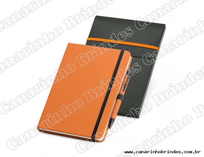 Kit de caderno e esferogrfica Personalizado