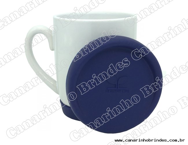 Caneca Cermica com Silicone Personalizada