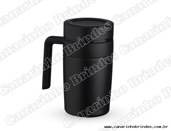 Caneca Trmica Inox 500ml com Display LED Personalizada