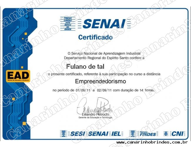 Certificados 150011