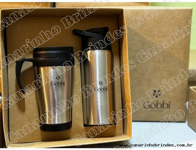 KIT CANECA E SQUEEZE PERSONALIZADOS