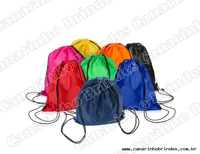 Mochila Saco em Nylon Personalizado